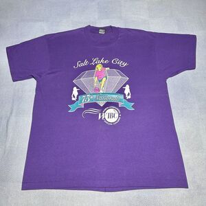 Vintage 1990s Women's International Bowling‎ Congress 75th Nationals T-Shirt XL